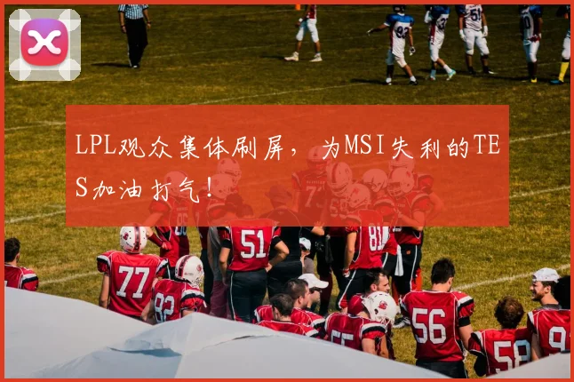 LPL观众集体刷屏,为MSI失利的TES加油打气!